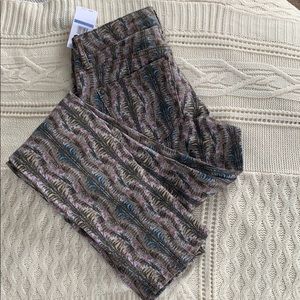 Low rise jeans NWT print
